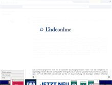 Tablet Screenshot of lindeonline.at