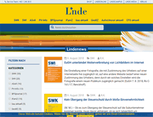 Tablet Screenshot of news.lindeonline.at
